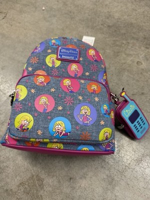 2026 Disney Parks Lizzie McGuire Mini Backpack Bag Loungefly New With Tags!