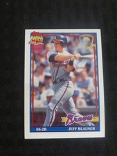 1991 Topps Desert Shield #623 Jeff Blauser Braves