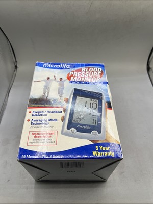 Microlife Premium Blood Pressure Touch Screen Monitor Kit Bluetooth New Sealed