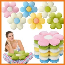Sratte 6 Pcs Flower Shaped Pillow Daisy Cushions 19.69 Inch