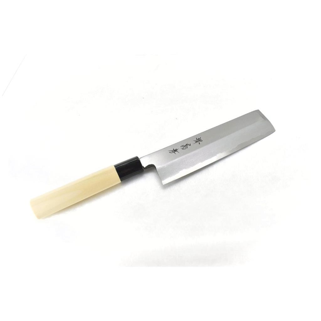 Cuchillo Usuba Sakai Takayuki/Nuevo Kasumitogi, Acero Amarillo Yasuki, Estilo Edo