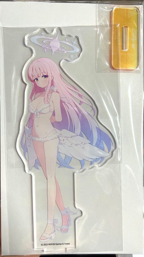 Swimsuit Mika Acrylic Stand Blue Archive Blue Aca New Unopened-image