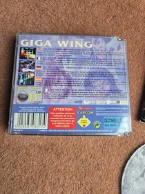 Giga Wing Capcom Sega Dreamcast PAL - Complete with manual 