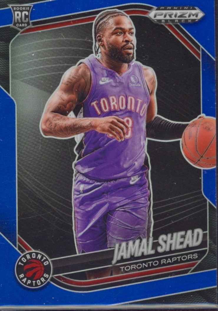 2024-25 Panini Prizm - Jamal Shead #241 TRUE Blue Prizm /199 (RC)