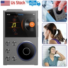 New Bluetooth 5.3 MP3 Player HIFI Music Speakers MP4 Media FM Radio Recorder DSD