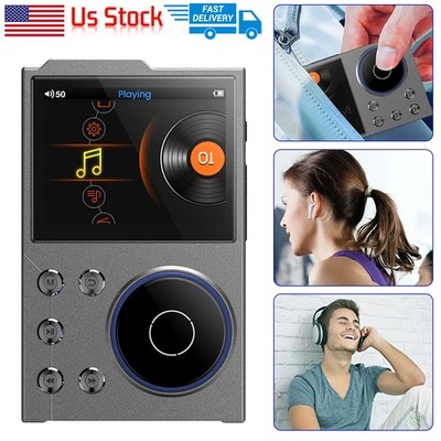 New Bluetooth 5.3 MP3 Player HIFI Music Speakers MP4 Media FM Radio Recorder DSD