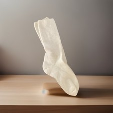 Vintage Soft Crew 14  Length Soft Sock