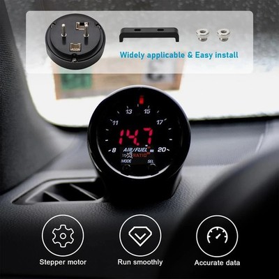 X-Series Wideband Gauge 52mm 2 1/16'' O2 UEGO Air Fuel AFR Controller 30-0300 NEW