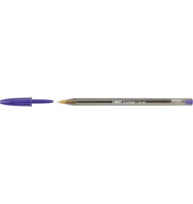 10 bis 100x BIC Kugelschreiber Cristal Large, Strichfarbe: blau SPARE BIS ZU 68%