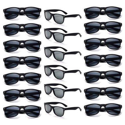 YQVIE 20 Pack Wholesale Adult Sunglasses for Men Women in Bulk 70s Cheap Glas...