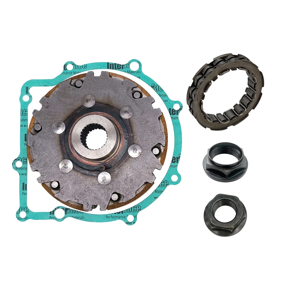 PARA YAMAHA- RHINO 700 2008-2013 conjunto de suporte de embreagem molhado com junta e rolamento EUA - Imagem 4 de 4