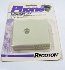 Vintage Recoton Phone Conversion Jack MC5