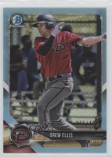 2018 Bowman Draft Chrome Sky Blue Refractor /402 Drew Ellis #BDC-21 0o6v