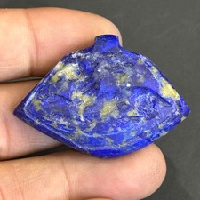 Beautiful old lapis lazuli Stone Roman intaglio pendant 