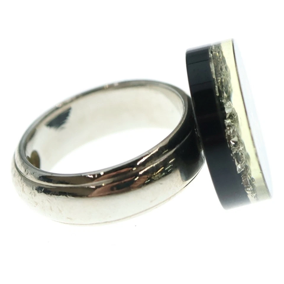 Anel de fita Chanel Coco Mark strass usado 52dc7829d944c9d0b616d2a8cec27246 - Imagem 3 de 4