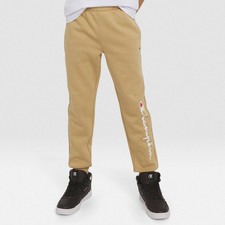 Champion Youth Khaki Jogger  s Sweatpants size Medium unisex