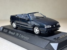 1/43 Renault 19 Cabriolet Dark Blue Solid Verem 1533