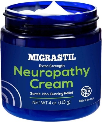 Neuropathy Relief Cream | Migrastil Extra Strength Nerve Formula, 4 oz
