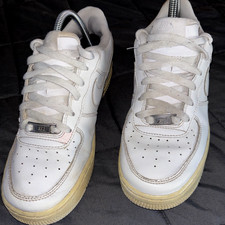 Nike Air Force 1 Low Triple White Youth Size 6Y 314192-117 Sneakers Shoes