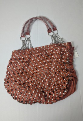 Luxcessories  DIAMOND STUD PURSE Hobo Bag