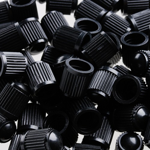 New 100x Plastic Auto Car Bike Motorcycle Truck wheel Tire for Valve Stem Caps B - Picture 2 of 8