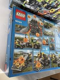 LEGO CITY: Volcano Exploration Base (60124) | New | Retired | Free Ship