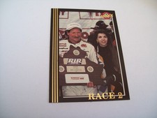 DALE EARNHARDT SR.  & TERESA GM GOODWRENCH 1992 BLACK MAXX CARD #265 NASCAR HOF