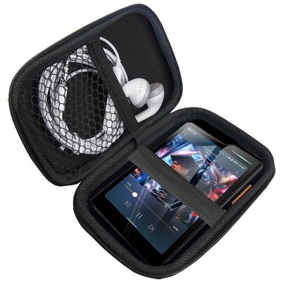 Compatible with HiBy R4 Case, Lamshaw Hard Shell Travel and Storage Black