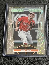 2024 Topps Stadium Club Beam Team Mike Trout BT-13 Los Angles Angels Short Print
