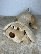 Animal Alley Sammie Brown Puppy Dog Plush 2009 Toys R Us 8 Inches Laying Down