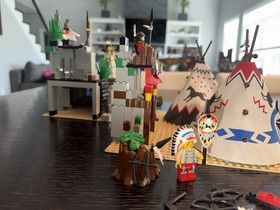 LEGO Western: Rapid River Village (6766) 100% Complete W Manual