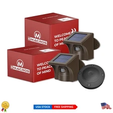 Expandable Driveway Alarm with Long Range Detection - Ideal for Outdoor Security