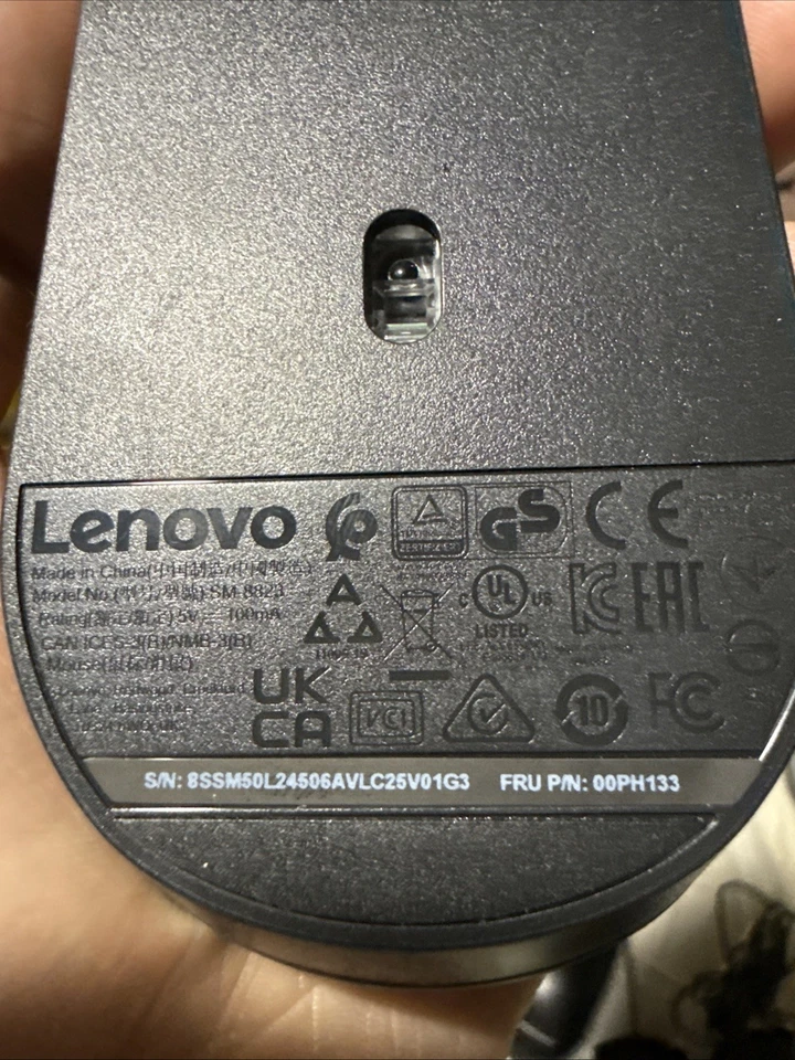 Lenovo OEM Wired USB Mouse - Image 2 of 2