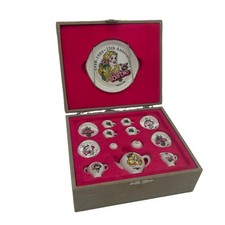 1984 Barbie 25th Anniversary Miniature Tea Set 1959-1984