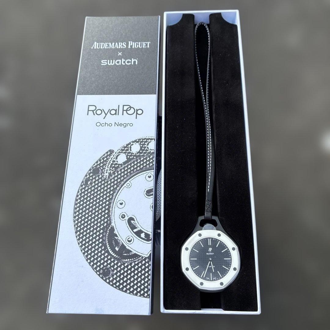 Swatch x Audemars Piguet Royal Pop Ocho Negro Black SSX03W101N
