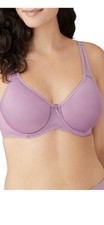 Wacoal Womens Basic Beauty Spacer Underwire T-Shirt Bra 34C Purple 853192