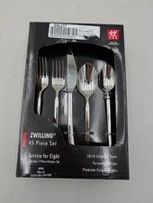 ZWILLING Premier Series Opus 45-Piece Stainless Steel Flatware Set