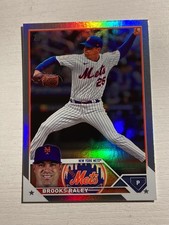 2023 Topps Update Rainbow Foil Brooks Raley Mets US43