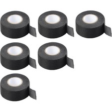 6Pcs Adhesive Polyester Exterior Harness Tape High Temp 19mmx 25m For TESA 51036