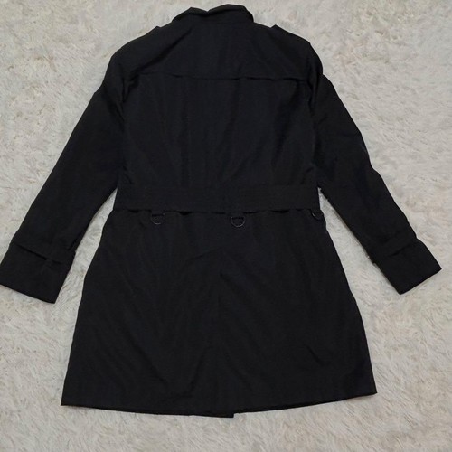 Burberry Black Label Trench Coat Black Size M With Liner Mens Japan Outerwear - Picture 4 of 24