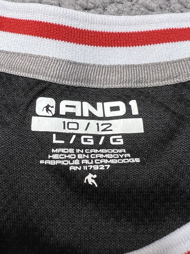 E 1 maglia basket in rete poliestere ragazzo grande taglia large 10/12 - Foto 9 di 10
