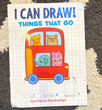 I Can Draw Things That Go Board Book Activity Walter Foster Creative Team 2020