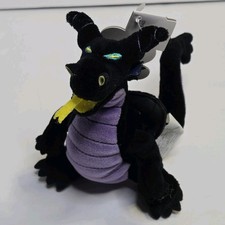 Disney Maleficent Dragon Bean Bag Plush 8" Sleeping Beauty Mouseketoys NWT