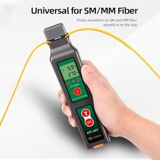 For KFI-40V 800-1700nm Live Optical Fiber Identifier With 10MW VFL