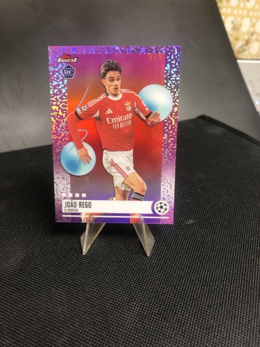 2025/26 Topps Finest Soccer Joao Rego Red Refractor 3/5