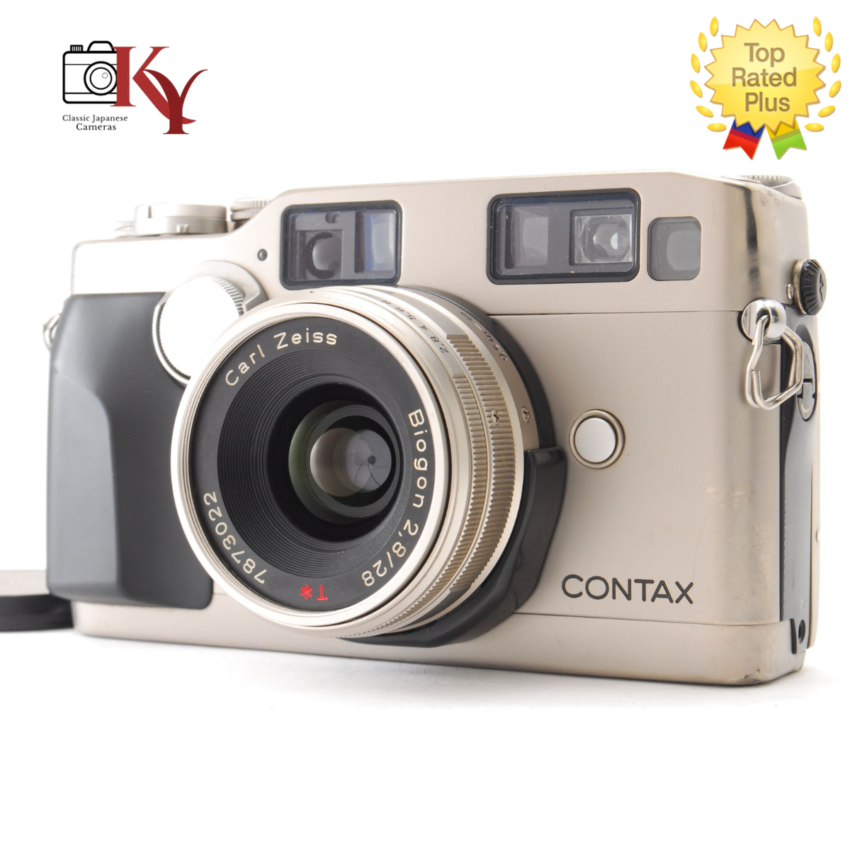 ⏯️[NEAR MINT] Contax G2 Rangefinder 35mm Film Camera 28mm f/2.8