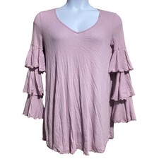 FREE PEOPLE BEACH mauve pink seashell mini dress - Women's small