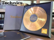 Technics 35th Anniversary Commemoration Gold Disc SL-1200 Gebraucht Sehr Gut