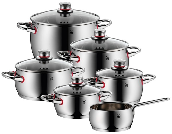 Wmf Topfset 6Tlg Quality One Edelstahl Induktion-image
