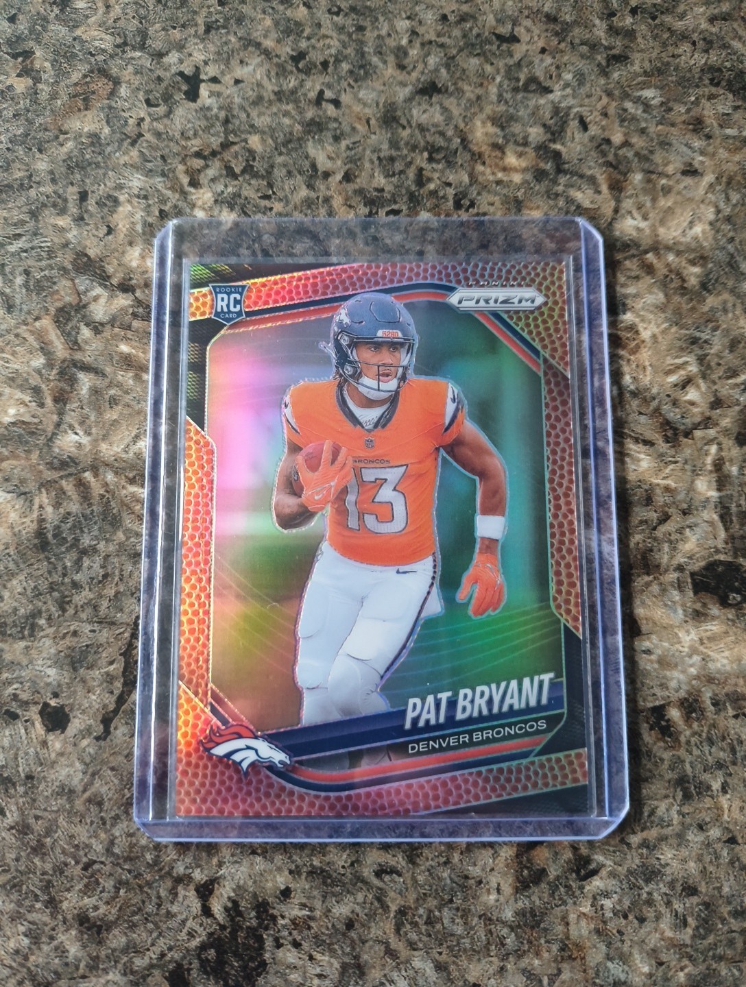 2025 Panini Prizm - Rookies Pat Bryant #366 Pigskin Prizm /180 (RC)